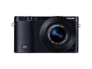 Samsung NX3300 20.3 Megapixel Mirrorless Camera with Lens - 20 mm - 50 mm - Black Samsung NX3300 20.3 Megapixel Mirrorless Camera with Lens - 20 mm - 50 mm - Black