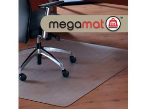 Floortex Cleartex MegaMat Heavy-Duty Polycarbonate Mat for Hard Floor/All Carpet Floortex Cleartex MegaMat Heavy-Duty Polycarbonate Mat for Hard Floor/All Carpet