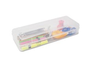 Advantus 67033 Stretch Art Box, Polypropylene, Snap Shut, Clear Advantus 67033 Stretch Art Box, Polypropylene, Snap Shut, Clear