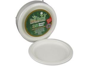StalkMarket Sugarcane Fiber 7" Disposable Plates StalkMarket Sugarcane Fiber 7" Disposable Plates