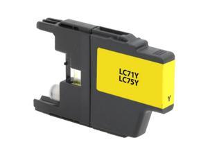 West Point Ink Cartridge - Alternative for Brother (LC-1240Y, LC-71Y, LC-75Y) - Yellow