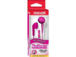 Maxell 191571 Jelm-Pk Earbud With Mic Jelleez Series Pink Earbud Maxell 191571 Jelm-Pk Earbud With Mic Jelleez Series Pink Earbud