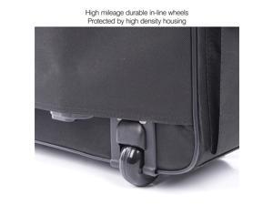 Stebco 261710BLK Rolling Catalog/Computer Case Nylon 18 x 8 x 13 Black Stebco 261710BLK Rolling Catalog/Computer Case Nylon 18 x 8 x 13 Black