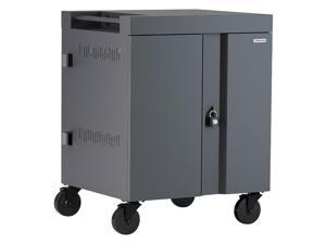 Bretford VC32PAC-PM CUBE Cart 32, Store and Charge Solution for your Chromebook, Laptop and Tablet Devices, AC Charging - Platinum Bretford VC32PAC-PM CUBE Cart 32, Store and Charge Solution for your Chromebook, Laptop and Tablet Devices, AC Charging - Platinum