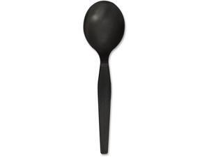 Genuine Joe Heavyweight Disposable Soup Spoons Genuine Joe Heavyweight Disposable Soup Spoons