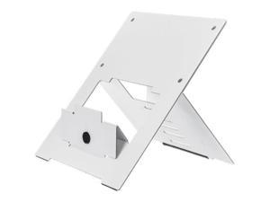 R-Go Tools Riser Flexible Laptop Stand Height Adjustable, White