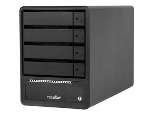 Rocstor Rocpro T34 32TB 7200 RPM Thunderbolt 3 RAID 4-Bay - 4 x HDD Supported - 4 x HDD Installed - 32 TB 7200RPM Installed HDD Capacity - Serial ATA - RAID Controller 0, 1, 5, 10, JBOD - 4 x Total Rocstor Rocpro T34 32TB 7200 RPM Thunderbolt 3 RAID 4-Bay - 4 x HDD Supported - 4 x HDD Installed - 32 TB 7200RPM Installed HDD Capacity - Serial ATA - RAID Controller 0, 1, 5, 10, JBOD - 4 x Total