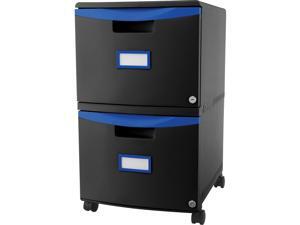 Storex 2-drawer Mobile File Cabinet Storex 2-drawer Mobile File Cabinet