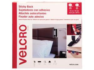 Velcro Fastener Hook-and-Loop Tape 3/4"Wx49'Lx1/4"H Black 30631 Velcro Fastener Hook-and-Loop Tape 3/4"Wx49'Lx1/4"H Black 30631