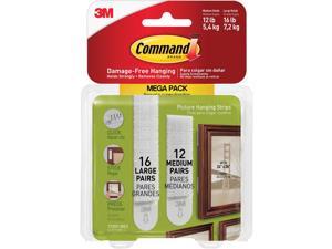 3M Command Picture Hanging Strips Mega Pack 3M Command Picture Hanging Strips Mega Pack