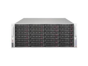 Supermicro SuperChassis 846BE2C-R1K23B Server Case - Rack-mountable - Black - 4U - 24 x Bay - 5 x 3.15" x Fan(s) Installed - 2 x 1200 W - Power Supply Installed CSE-846BE2C-R1K23B