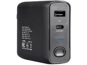 4XEM 5000mAh Power Bank and Wall Charger Combo 4XCPC5000CHARGE 4XEM 5000mAh Power Bank and Wall Charger Combo 4XCPC5000CHARGE