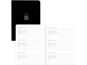 Rediform Password Notebook Rediform Password Notebook