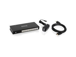 IOGEAR 4-Port Cinema 4K Splitter with HDMI Cables Kit GHSP8424BKIT IOGEAR 4-Port Cinema 4K Splitter with HDMI Cables Kit GHSP8424BKIT