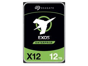 Seagate Exos X12 12TB 7200 RPM SATA 6Gb/s 3.5" Enterprise HDD (ST12000NM0117)