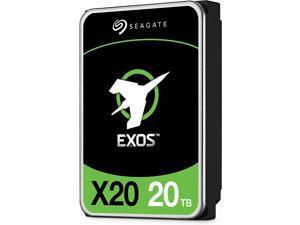 Seagate Exos X20 ST20000NM007D 20TB 7200 RPM 256MB Cache SATA 6.0Gb/s 3.5" Internal Hard Drive