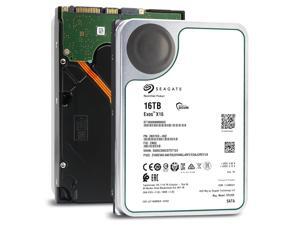 Seagate 16TB SED HDD Exos X16 7200 RPM SATA 6Gb/s 3.5-inch Enterprise Hard Drive  ST16000NM000G