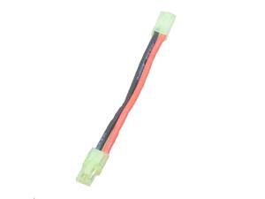 1pce Mini-Tamiya Male to Female connector adaptor 10cm 14AWG wire for RC Lipo 1pce Mini-Tamiya Male to Female connector adaptor 10cm 14AWG wire for RC Lipo