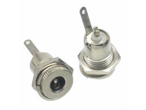 1pc Adapter Connector DC Power 5.5mm x 2.1mm female jack bulkhead socket panel brass 1pc Adapter Connector DC Power 5.5mm x 2.1mm female jack bulkhead socket panel brass