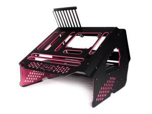 Praxis WetBench - Black w/ Solid Light Pink PMMA Accents