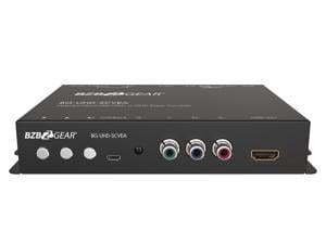 BZBGEAR HDMI/DP/VGA/CVBS/YPbPr to HDMI Converter/Scaler with Audio Embedding/Video Enhancement Support