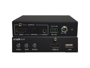 BZBGEAR HDMI 2.0 4K 60Hz up/down Scaler with Analog and Optical Audio Extractor