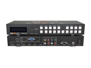 BZBGEAR 7X2 4K UHD HDMI/Component/VGA/Composite Video & Audio Presentation Switcher/Scaler