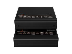 BZBGEAR 4K 18Gbps HDMI Extender with Bi-directional IR and Zero Latency up to 70m
