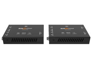 BZBGEAR HDMI 4K/UHD Extender Kit streaming at 18Gps with POC and IR over a Single Cat5e/6 extending up to 165ft