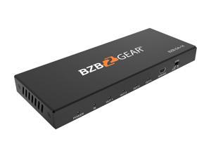 BZBGEAR 1X4 4K HDMI Splitter Support HDMI 2.0b HDCP 2.2 HDR and 3D
