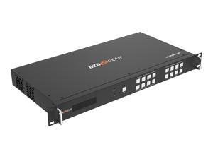 BZBGEAR 4X4 4K UHD 18Gbps HDMI Video Wall Processor & Seamless Matrix Switcher with Scaler, IR and Audio