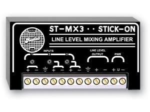 Radio Design Labs - STMX3 - RDL 3 Channel Audio Mixer - Line Input and Output