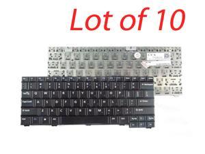 Lot of 10 Dell Latitude 2100 2110 2120 US English Laptop Keyboard Black NW3XM 0NW3XM CN-0NW3XM U041P
