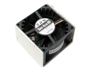 Sanyo 9G0812P1G09 12V 1.1A 8038 8CM High Air Volume 4 Line PWM DC Cooling Fan F01VC 0F01VC CN-0F01VC Sanyo 9G0812P1G09 12V 1.1A 8038 8CM High Air Volume 4 Line PWM DC Cooling Fan F01VC 0F01VC CN-0F01VC