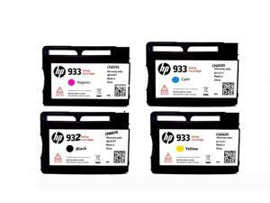 Genuine HP 932 933 Set of Four Setup Magenta Cyan Yellow Black Ink Cartridges 5070-0506 Genuine HP 932 933 Set of Four Setup Magenta Cyan Yellow Black Ink Cartridges 5070-0506