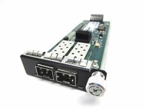 Dell Force10 S60-10GE-2S Dual Port 10GbE SFP Optical Module Adapter Card R17GD 0R17GD CN-0R17GD
