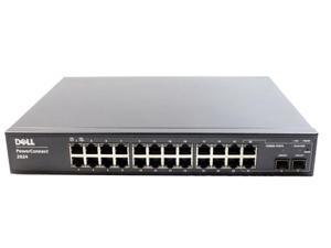 Dell PowerConnect 2824 24 Port Managed Gigabit Network Ethernet Switch F495K 0CT4H CN-0F495K