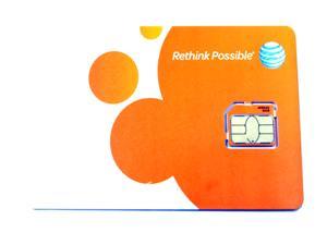 NEW Genuine AT&T Micro Sim Card 4G LTE Prepaid or Contract 170-8591 FFJFW