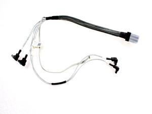 NEW Backplane Mini SAS To 4 SATA Cable For Dell PowerEdge C1100 And PERC H700 MRW33 21JW4 021JW4
