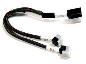 LENOVO DUAL HD MINI SAS 10.3 INCH / 12 INCH CABLE FOR LENOVO THINKSERVER RD650 / STORAGE N4610 - 12GB/S SFF-8643 RIGHT ANGLE TO STRAIGHT / UPRIGHT CONNECTOR - MB PCIE0/1 TO ( 2 ) TWO SROC PCIE 0 / SRO LENOVO DUAL HD MINI SAS 10.3 INCH / 12 INCH CABLE FOR LENOVO THINKSERVER RD650 / STORAGE N4610 - 12GB/S SFF-8643 RIGHT ANGLE TO STRAIGHT / UPRIGHT CONNECTOR - MB PCIE0/1 TO ( 2 ) TWO SROC PCIE 0 / SRO