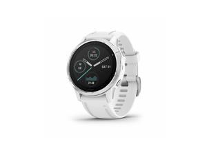 Garmin Fenix 6S, Premium Multisport GPS Watch, Smaller-Sized, Heat and Altitude Adjusted V02 Max, Pulse Ox Sensors and Training Load Focus (White)