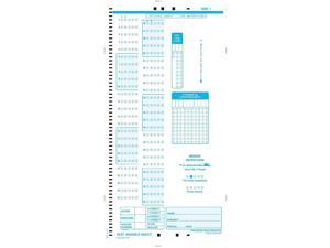 PDP NT 100 (100 Pack) Testing Forms, Scantron 19641-B Compatible