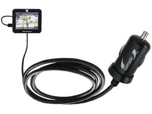 Mini 10W Car Designed to last with TipExchange Technology Auto DC Charger designed for the Trimble Juno 3D 3B 3E with Gomadic Brand Power Sleep technology