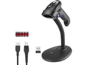 Inateck Wireless Barcode Scanner, Bluetooth Bar Code Scanner, 1D USB  Barcode Reader Handheld, 1 Charge 3 Months, Scanner Barcode with APP and SDK