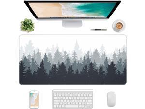 XXL Large Desk Pad 30 x 14 Inch Atufsuat Extended Gaming Mouse Pad Sun Moon Big Computer Keyboard Mousepad Waterproof Mouse Mat with Stitched Edges and Non-Slip Base for Women Office Gaming 