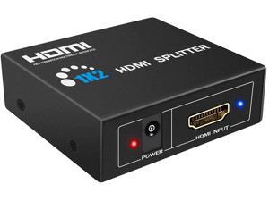 ViewHD 2 Port 1x2 Powered HDMI 1 in 2 Mini Splitter 1080P & 3D | Model: VHD-1X2MN3D Boxes - Newegg.com