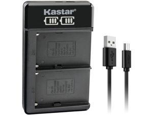Kastar LKD2 USB Battery Charger Compatible with Sony DCRTRV525 DCRTRV58 DCRTRV620 DCRTRV7 DCRTRV720 DCRTRV735 DCRTRV820 DCRTRV9 DCRTRV900 DCRTV900 DCRVX2001 DCRVX2100 DCRVX2100E