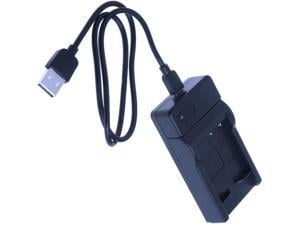 USB Travel Battery Charger for Sony HDRSR1 HDRSR1E HDRUX1 HDRUX1E Handycam Camcorder