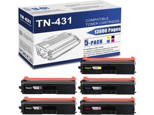 1-Pack, Black LCL Compatible for Brother TN-431 TN431 TN-431BK TN431BK Toner Cartridge for Brother HL-L8260CDW HL-L8360CDW HL-L8360CDWT MFC-L8610CDW MFC-L8900CDW HL-L8360CDW HL-L8260CDW HL-L8360CDWT 