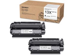 ISHIEY (Black, 2-Pack) Compatible Toner Cartridges Replacement for HP Q2613X Q2613A C7115X C7115A 1300 1300N 3380 1150 1200 1200N 1220 3300 3330 13A 13X 15A 15X Printer